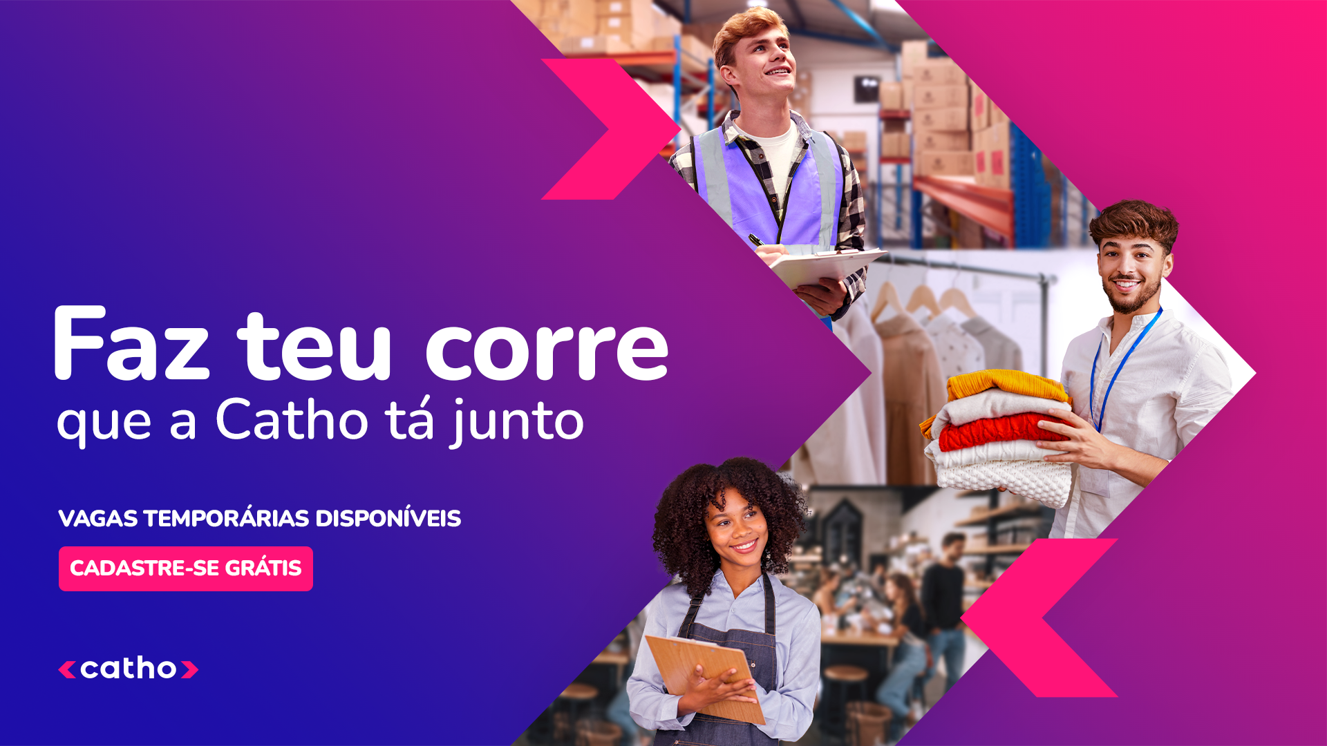 Faz teu corre que a Catho tá junto